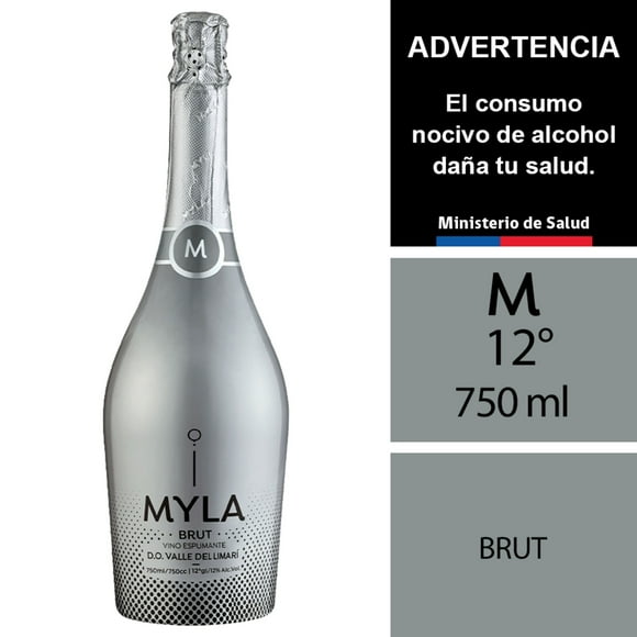 Espumante Brut 12° Botella, 750 ml