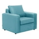 thumbnail image 2 of Sofa Kendy 1c Felpa 30 Turquesa, 2 of 5