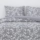thumbnail image 1 of Cobertor Jacquard 2P Hojas Gris, 1 of 3