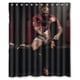 thumbnail image 1 of Cortina de ducha Wayne Rooney, juego de cortinas de baño con ganchos, tamaño 60 x 72 pulgadas, 1 of 3