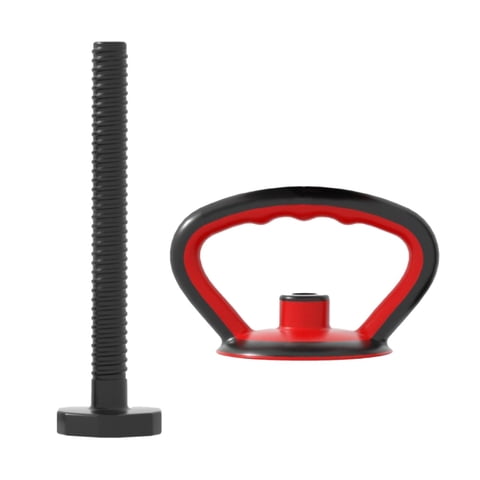 Magideal - Mango De Pesa Rusa, Fácil De Transportar, Cómodo, Multifuncional, Mango De Agarre De Campana Para Hervidor, Para Deportes, Gimnasio, Equipo De Fitness 1 Mango De Pesa Rusa