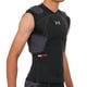 thumbnail image 1 of Camiseta Under Armour Gameday Armour Pro de 5 almohadillas para jóvenes, negra, talla L, 1 of 6