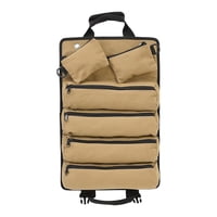 Magideal - Organizador De Bolsa De Herramientas Enrollable Con Bolsillos Con Cremallera, Bolso Portaherramientas Con Cremallera De Tela Oxford, Bolsa De Almacena