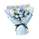 thumbnail image 5 of Ramo De Flores De Ganchillo, Adorno De Primavera Hecho A Mano Para Fiesta, Boda, Regalo Para Mujer, Azul, 5 of 5