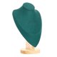 thumbnail image 5 of Jewlery Display Stand Organizador Busto De Madera Cadena Titular Verde L, 5 of 5