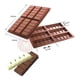 thumbnail image 2 of Moldes De Chocolate Moldes Barra De Chocolate Silicona 6 Bar, 2 of 10