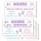 thumbnail image 1 of Set de 4 lectores de líneas de Mahjong de madera Bobby Creativity, 1 of 8
