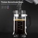 thumbnail image 2 of Cafetera de prensa francesa QUQIYSO 1L 304 de acero inoxidable, 2 of 6