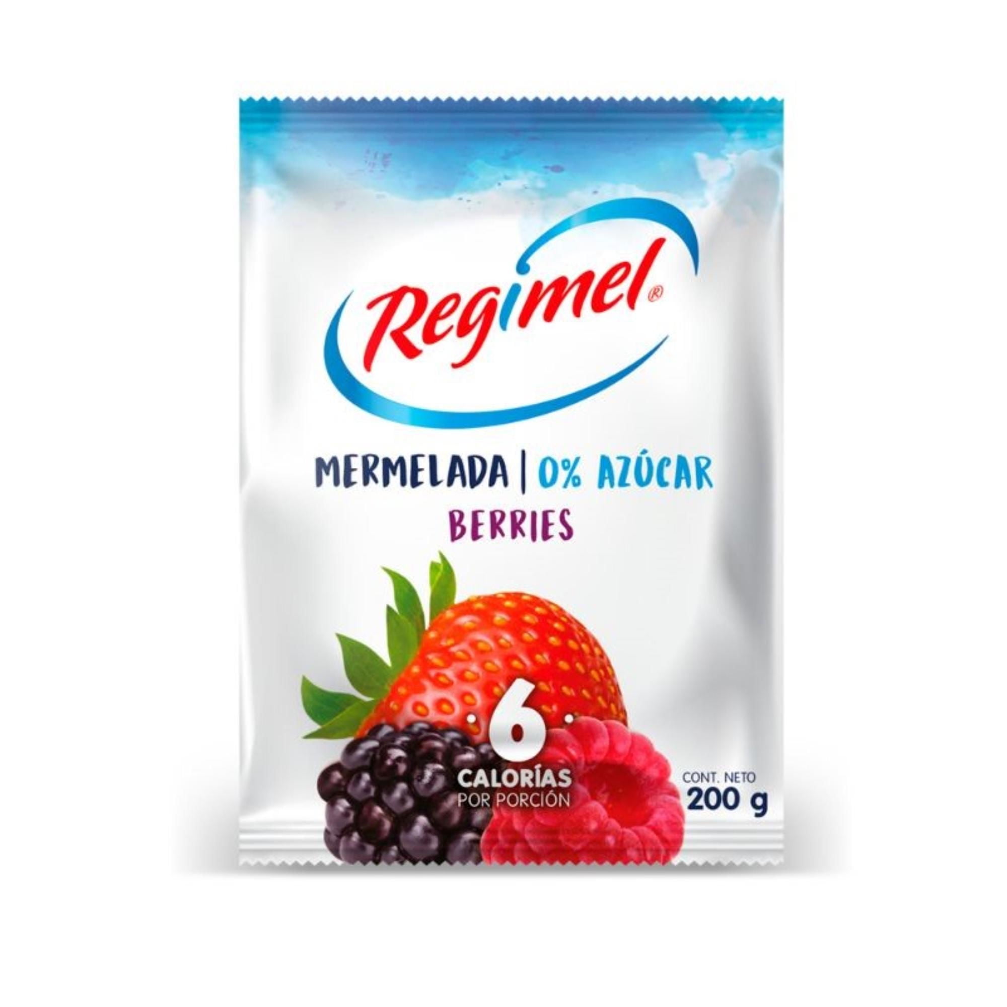 Mermelada Berries Sin Azúcar 200 g Regimel