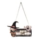 thumbnail image 4 of Letrero Colgante Para Puerta De Halloween, Clásico De Madera Para Casa, Casa Embrujada, Bar, Estilo B, 4 of 5