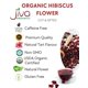 thumbnail image 2 of Flores de hibisco orgánicas Jiva Organics, 0,9 kg, cortadas y tamizadas, 2 of 9