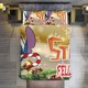 thumbnail image 1 of STITCHI FELIZ NAVIDAD! 3 Pieces Duvet Cover Set Full Size Super Soft Fade Resistant Microfiber, 1 of 4