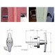 thumbnail image 5 of Manilla para puerta de cobertizo StartFine 6, manija en T con cerradura con llave similar, 5 of 6