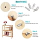 thumbnail image 5 of Kit de alfileres Cerpourt para estantes, 104 unidades, niquelados, 5 of 7