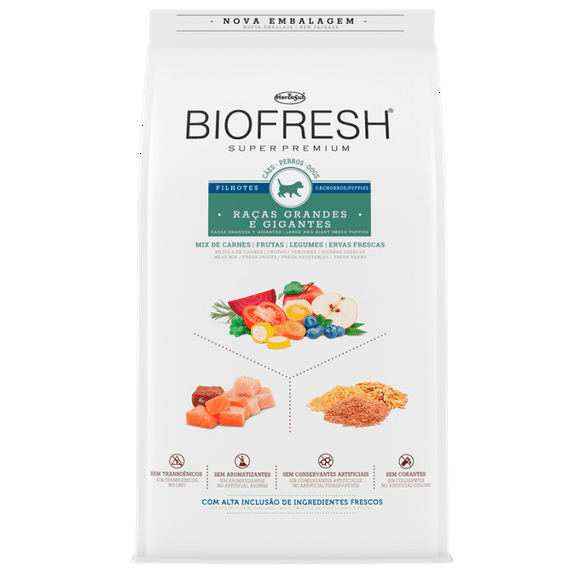 Biofresh Cachorro Raza Grande y Gigante 15 kg