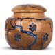 thumbnail image 1 of Small Pet Urn for Dog or Cat Ashes, Mango Pot 10 Cu In, Blue, 1 of 3
