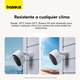 thumbnail image 3 of Kit de dos cámaras de seguridad exterior Baseus Security N1 2K Blanco, 3 of 10