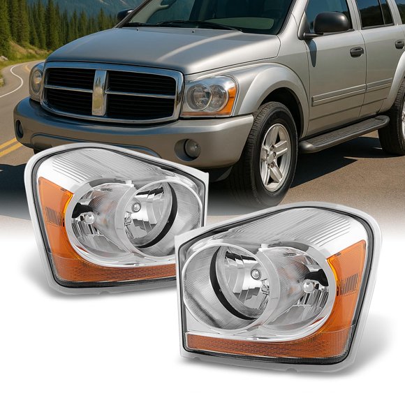 Faros AKKON Durango 04-06 Cromado (Par Nuevo)