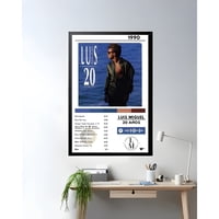 Genérico - Cuadro Luis Miguel 20 Años 38X52 Cm