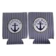thumbnail image 2 of 1 Par De Fundas Para Enfriador De Latas De Cerveza CAPTAIN FIRST MATE, Recuerdo De Fiesta, 2 of 4