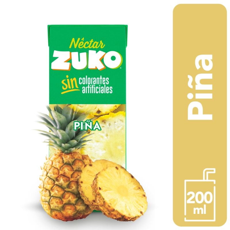 Néctar Piña Caja 200 cc Zuko
