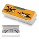 thumbnail image 5 of El Show de Heckle y Jeckle Estuche Rígido para Gafas de Cuero PU Protector con Forro de Felpa Premium Suave para Hombres y Mujeres, 5 of 6