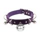 thumbnail image 4 of Gargantilla Gótica Para Mujer, Collar Con Forma De Campana Para Adultos, Para Festivales, Disfraces, Cosplay, Color Morado, 4 of 5