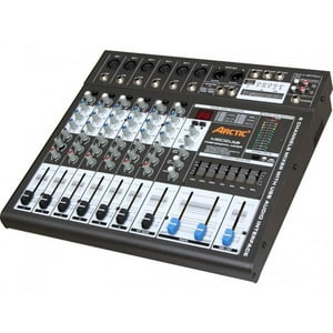 Gen - Mixer M602Usb 6 Canales Blanco/Negro