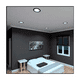 thumbnail image 3 of 5 Foco Plafon Embutido Redondo 24w Luz Fria Borde Negro, 3 of 3