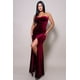thumbnail image 4 of Vestido Maxi De Terciopelo Con Escote En Forma De Corazón Y Sin Tirantes, 4 of 5