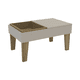 thumbnail image 2 of Mesa de Centro Rectangular Veneza Roble Blanco, 2 of 7