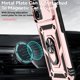 thumbnail image 3 of Funda Resistente Anillo Soporte iPhone 17 Privacidad Cámara Montaje Magnético Oro rosa, 3 of 6