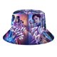 thumbnail image 5 of Escarabajo Azul Sombrero bucket para adultos, gorra de protección solar, sombrero de pescador plegable para viajes al aire libre, pesca y actividades de verano, 5 of 6