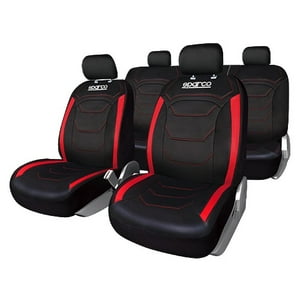 Fundas Cubreasiento Sparco Universal Rojo Poliester 406- Sp