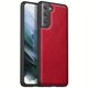 thumbnail image 1 of Premium Business Retro Style Back Cover Artificial Leather Case, Full Wrap Ultra-thin TPU Shock Absorption Fashion Anti-fingerprint, For, Samsung Galaxy S21 5G /S21 Plus + 5G/S21 Ultra 5G Phone Case, 1 of 3