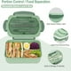 thumbnail image 4 of 1pc 1000 ML Lunch Box With Tableware For Office Workers, Square Divided Microwave Oven Bento Box, Leakproof Food Container, Hand Wash, For Teenagers And Workers At School,Canteen, Back School, Home K, 4 of 4