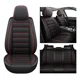 thumbnail image 1 of Funda Cubre Asiento Ecocuero Set 5 Pzas Modelo General, 1 of 3