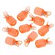thumbnail image 4 of 10pcs Squid Jig Hook Protector Camarón Pesca Jigs Se?uelos Cubiertas Caps Orange L, 4 of 5