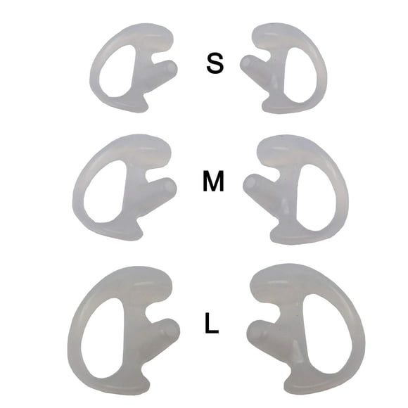 Auriculares de repuesto para radio bidireccional Luckvan LMS (3 pares)