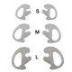 thumbnail image 1 of Auriculares de repuesto para radio bidireccional Luckvan LMS (3 pares), 1 of 5