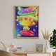 thumbnail image 5 of Alienígenas de Pizza Planet Kits de Pintura de Diamantes para Adultos 5D DIY Diamond Art Kits Full Drill Diamond Dots para Regalo Decoración de Pared y Relajación Artes de Gemas 30*40cm, 5 of 6