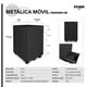 thumbnail image 5 of Cajonera Metálica Móvil 39x50x60 cm Negro, 5 of 5