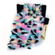 thumbnail image 3 of Manta Plutus Brands Plutus Exotic de piel sintética de lujo rosa, azul, negro y amarillo, 3 of 4