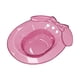 thumbnail image 4 of Bandeja para baño de asiento para mujer, duradera sobre el inodoro, amplia zona de asiento, cuenco de baño para la cadera, baño para dormitorio, baño, Rosa, 4 of 5