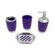 thumbnail image 1 of Set Accesorios De Baño 4pzs Portacepillos Jabonera, 1 of 2