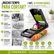 thumbnail image 2 of Picador de frutas y verduras 14 en 1, 2 of 8