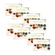 thumbnail image 1 of Pack 8 Estuches Pralines Surtidos Rosa 180g, 1 of 8
