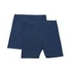 thumbnail image 1 of Calza Corta Niña Escolar Bipack Navy Corona, 1 of 5
