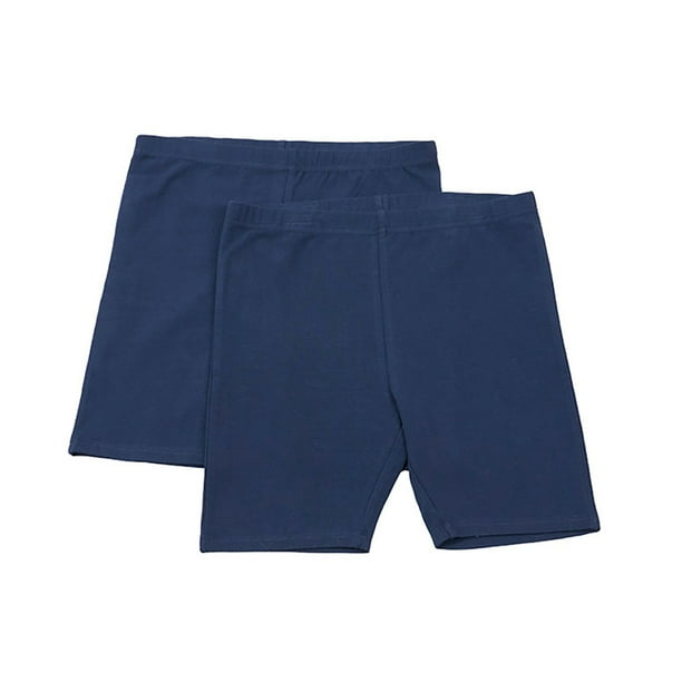 Calza Corta Niña Escolar Bipack Navy Corona