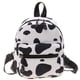 thumbnail image 1 of Women Zebra Leopard Cow Print Backpacks Nylon Shoulder Bag Students High School Small Book Bag Female Mini Rucksack mochila, 1 of 3